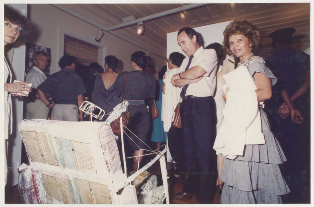 Inauguration de l'artothèque de La Réunion