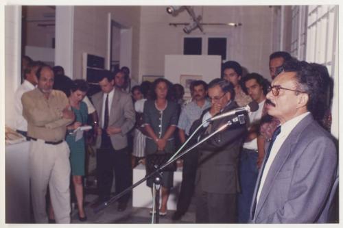 Inauguration de l'artothèque de La Réunion